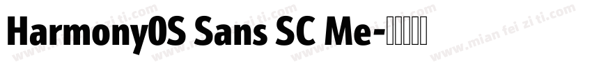 Harmony0S Sans SC Me字体转换